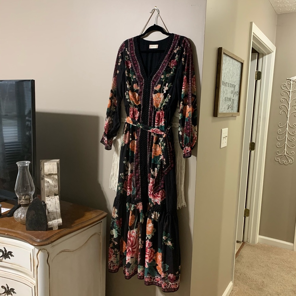 💕SOLD💕 Altar’d State Boho Midi / Maxi Dress